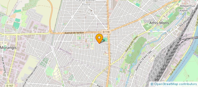 localisation de l'entreprise PREMIUM CHAUFFEUR à ATHIS-MONS