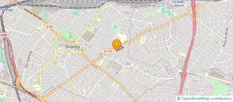 localisation de l'entreprise PREMIUM CITY CAR à DRANCY