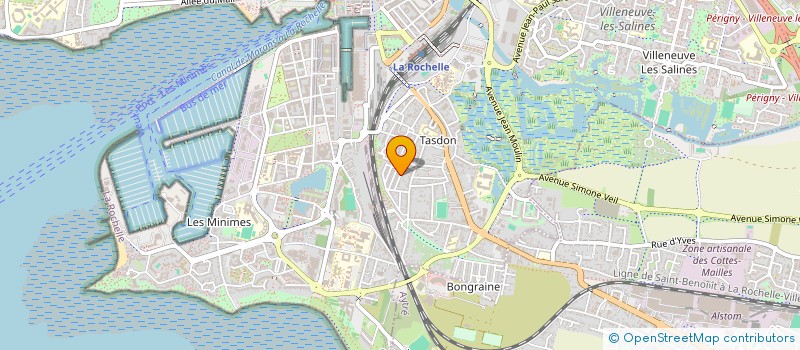 localisation de l'entreprise PREMIUM CONFORT à LA ROCHELLE