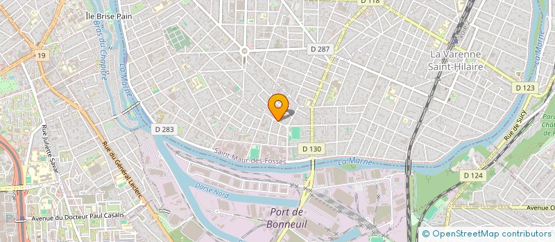 localisation de l'entreprise PREMIUM CONSTRUCT à SAINT-MAUR-DES-FOSSES