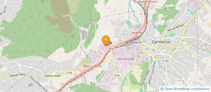 localisation de l'entreprise PREMIUM DISTRIBUTION à GARDANNE