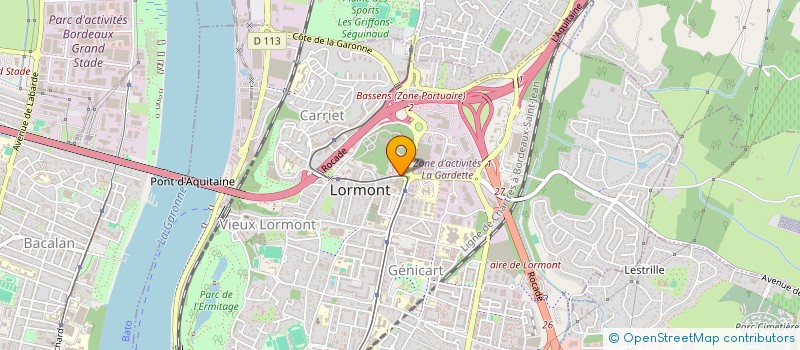 localisation de l'entreprise PREMIUM DRIVER C.F à BORDEAUX
