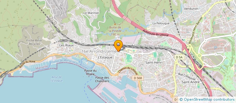 localisation de l'entreprise PREMIUM EXPRESS  MARSEILLE