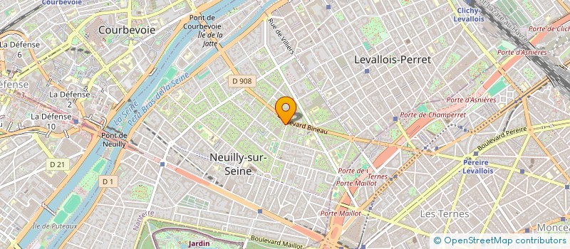 localisation de l'entreprise PREMIUM FACTORY INVESTISSEMENT à NEUILLY-SUR-SEINE