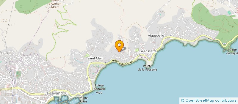 localisation de l'entreprise PREMIUM FISHING CLUB à LE LAVANDOU
