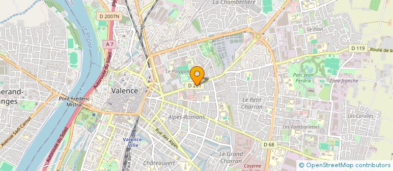 localisation de l'entreprise PREMIUM FORMATION à VALENCE