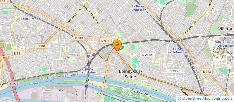 localisation de l'entreprise PREMIUM FUEL SERVICES à EPINAY-SUR-SEINE