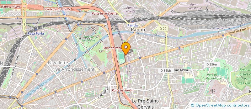 localisation de l'entreprise PREMIUM IMMOBILIER à PANTIN