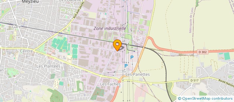 localisation de l'entreprise PREMIUM INVEST  MEYZIEU