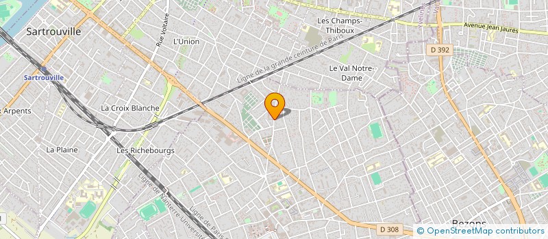 localisation de l'entreprise PREMIUM ITS CONSULTING  HOUILLES