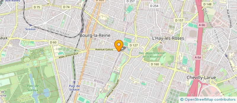 localisation de l'entreprise PREMIUM LAVERIE à BOURG-LA-REINE