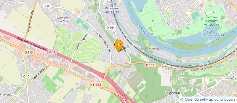 localisation de l'entreprise PREMIUM LOGISTIQUE PACKAGING à VILLENNES-SUR-SEINE