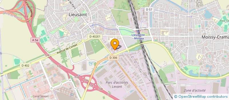 localisation de l'entreprise PREMIUM MEDICAL à LIEUSAINT