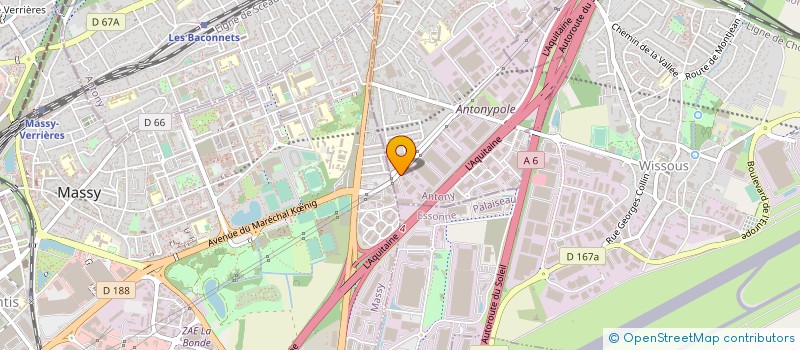 localisation de l'entreprise PREMIUM MOTION à ANTONY