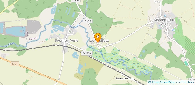 localisation de l'entreprise PREMIUM OCCASIONS COURTAGE  MONTIGNY-SUR-VESLE