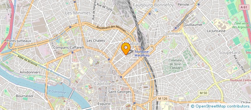 localisation de l'entreprise PREMIUM OFFICE à TOULOUSE