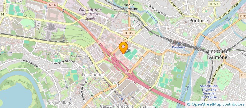 localisation de l'entreprise PREMIUM PACKAGING à PONTOISE