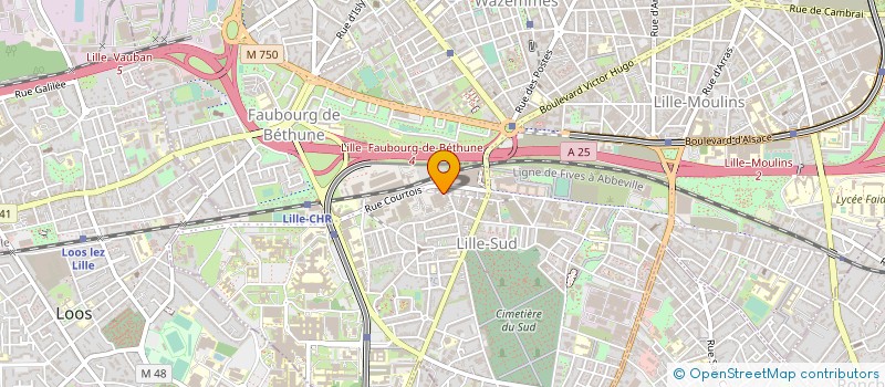 localisation de l'entreprise PREMIUM PIECES AUTOS à LILLE