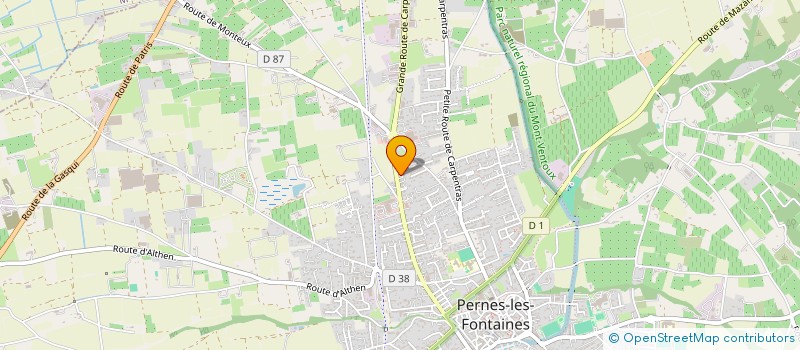 localisation de l'entreprise PREMIUM SELECT CARS à PERNES-LES-FONTAINES