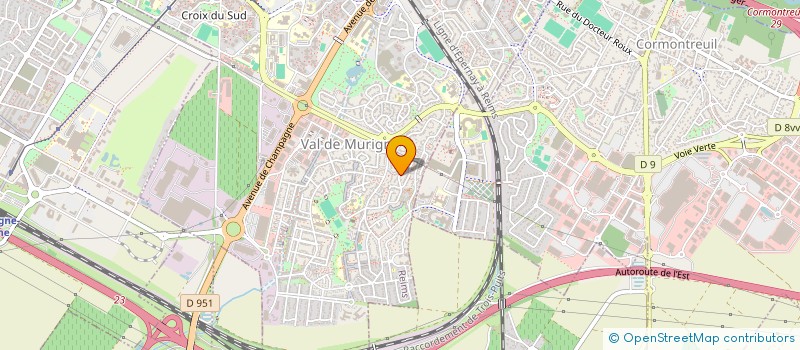 localisation de l'entreprise PREMIUM SERVICE  REIMS