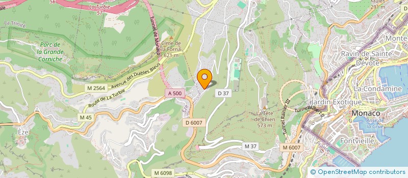 localisation de l'entreprise PREMIUM SERVICES à LA TURBIE