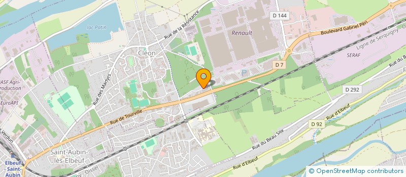 localisation de l'entreprise PREMIUM SERVICES 76  CLEON