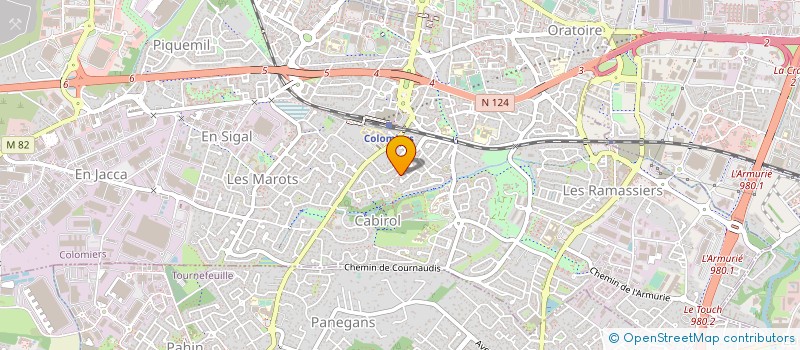 localisation de l'entreprise PREMIUM TAXI à COLOMIERS