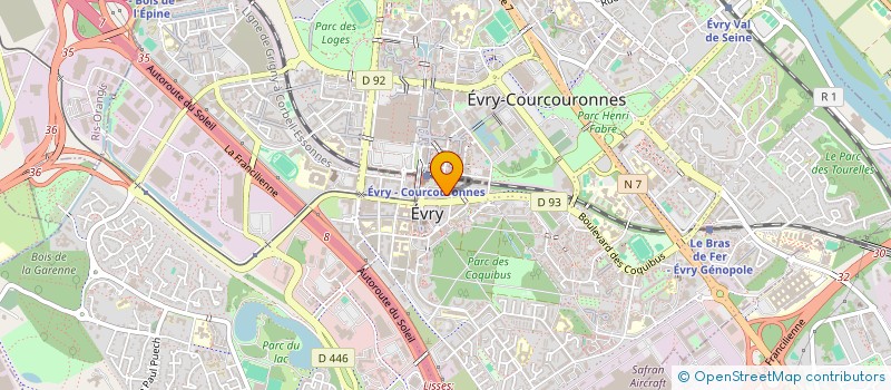 localisation de l'entreprise PREMIUM TRADING à EVRY-COURCOURONNES
