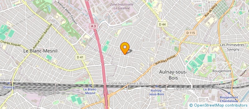 localisation de l'entreprise PREMIUM TRAJET à AULNAY-SOUS-BOIS