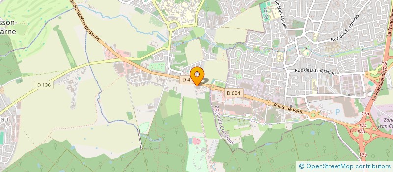 localisation de l'entreprise PREMIUM TRANSLOC  LA QUEUE-EN-BRIE