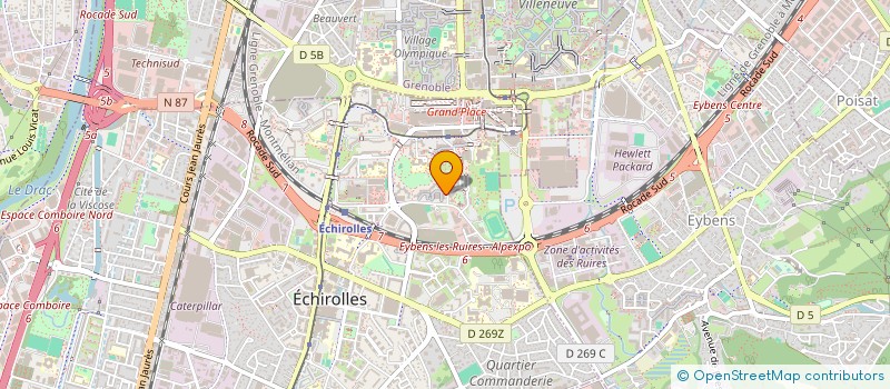 localisation de l'entreprise PREMIUM TRANSPORTS à ECHIROLLES