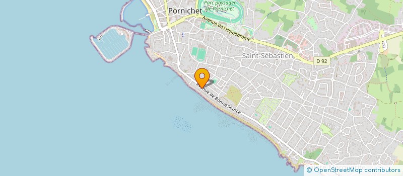 localisation de l'entreprise PREMIUM TWO  PORNICHET