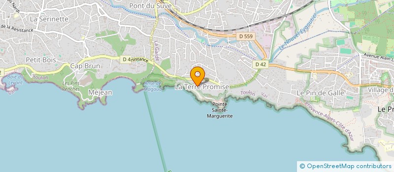 localisation de l'entreprise PREMIUM VINUM FRANCE à LA GARDE