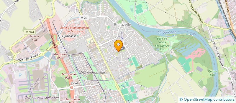 localisation de l'entreprise PREMIUM VTC 31  BEAUZELLE