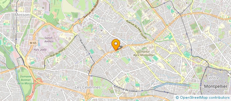 localisation de l'entreprise PREMIUM VTC 34 à MONTPELLIER