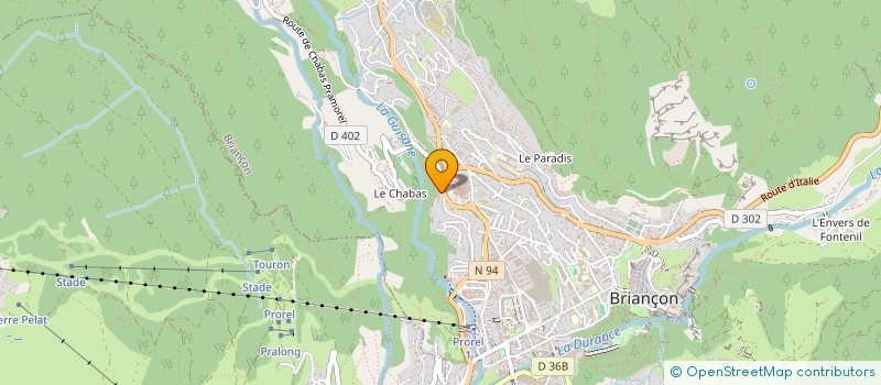 localisation de l'entreprise PREMIUMENERGY UP  BRIANCON