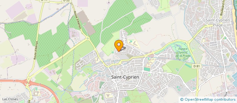 localisation de l'entreprise PREMLINE CAPITAL  SAINT-CYPRIEN