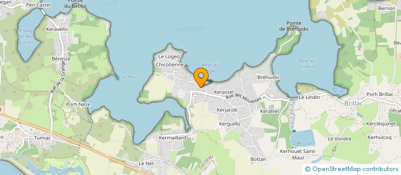 localisation de l'entreprise PREMO ASSOCIES  SARZEAU