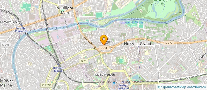 localisation de l'entreprise PREMS à NOISY-LE-GRAND