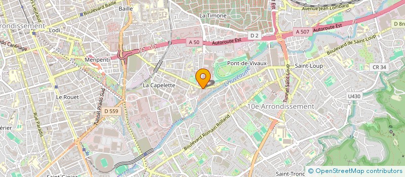 localisation de l'entreprise PREMTIME à MARSEILLE