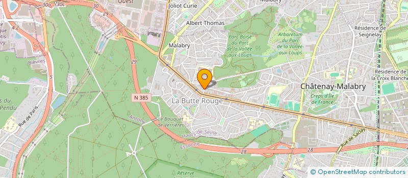 localisation de l'entreprise PREMUIM AUTO à CHATENAY-MALABRY