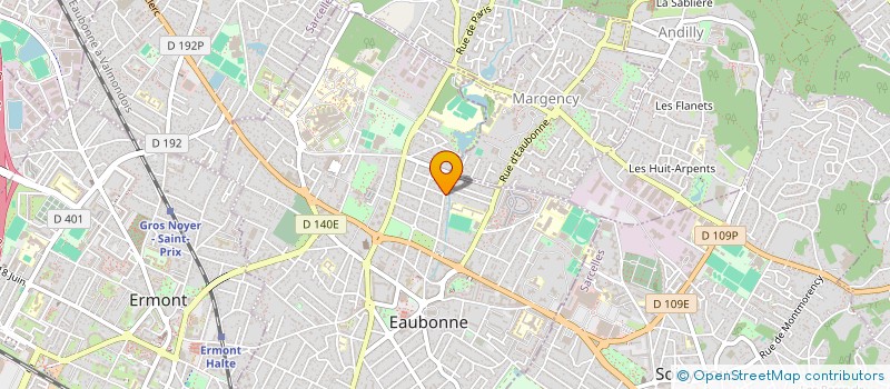 localisation de l'entreprise PREMY à EAUBONNE