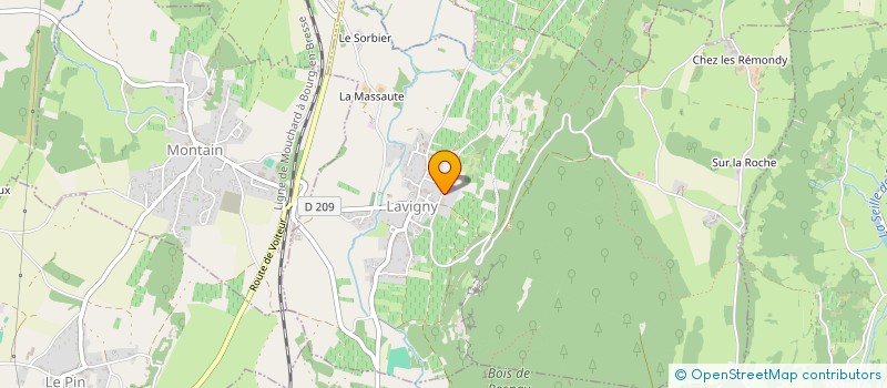 localisation de l'entreprise PRENASPIRE à ARLAY
