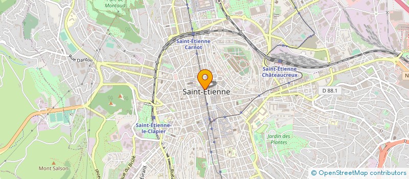 localisation de l'entreprise PRENAT ANDRE & PRENAT DANIEL à SAINT-ETIENNE