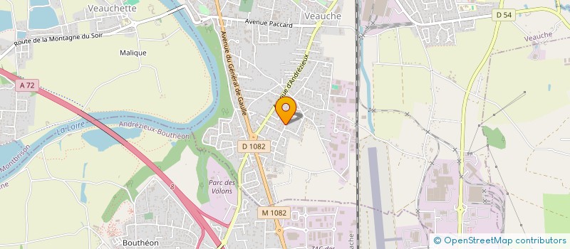 localisation de l'entreprise PRENDRE GABRIEL PAR LA MAIN  VEAUCHE