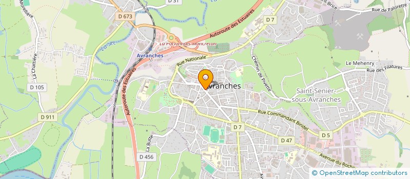 localisation de l'entreprise PRENDRE PLACE  AVRANCHES