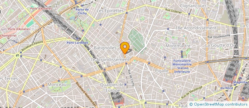 localisation de l'entreprise PRENDRE SOIN DE SES DOULEURS  PARIS