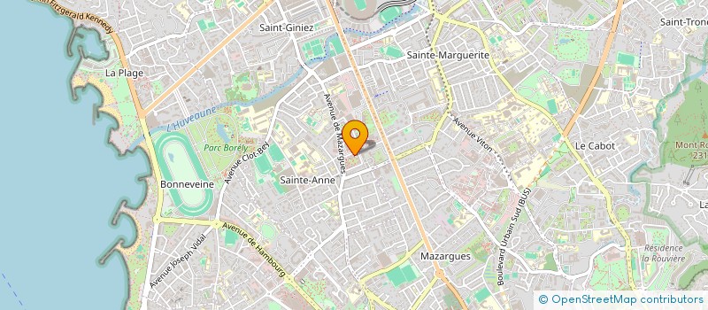 localisation de l'entreprise PRENDRE UN ENFANT PAR LA MAIN à MARSEILLE