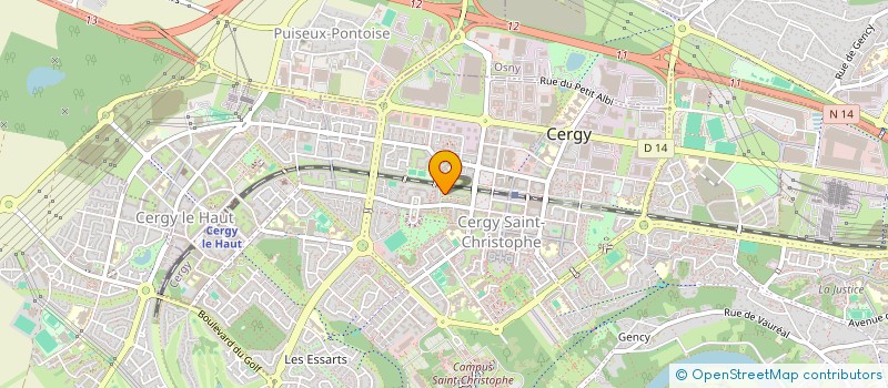 localisation de l'entreprise PRENDS-EN UNE PART ! à CERGY