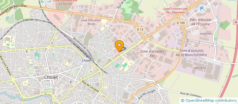 localisation de l'entreprise PRENDS L'TEMPS à CHOLET
